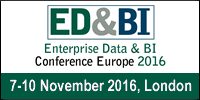 Enterprise Data and BI Conference Europe, 7-10 November 2016, London