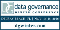 2016 Data Governance Winter Conference