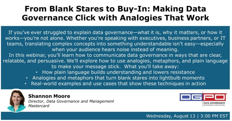 Image for the Tweet beginning: 🚨 DGPO Webinar – Aug